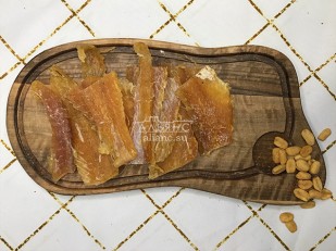 Кальмар стружка со вкусом краба (розовая): Тунец вяленый