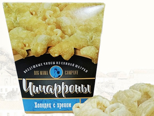 Чичарроны со вкусом холодца и хрена в Апрелевке
