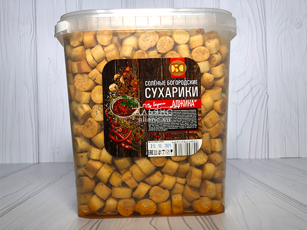 Сухарики с аджикой в Апрелевке