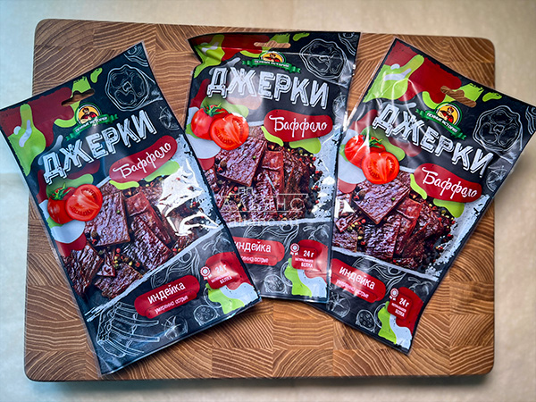 Джерки из индейки "Баффало" 45 гр. в Апрелевке