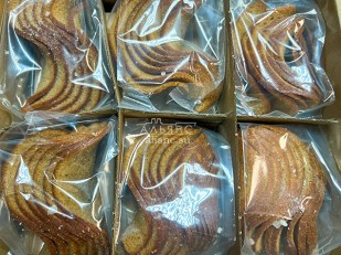 Сурские гренки Камчатский краб (100 гр): Ресторанные гренки с морской солью