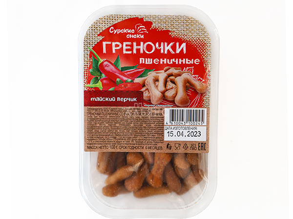 Сурские гренки Тайский перчик (100 гр) в Апрелевке