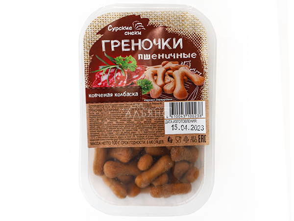 Сурские (ПШЕНИЧНЫЕ) Копченая колбаска (100 гр) в Апрелевке