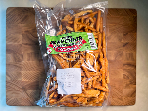 Жареный сыр "ВКУСНЯШКА" (Оливковый) 500гр. в Апрелевке