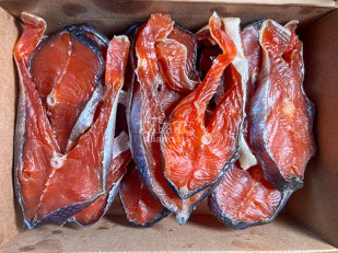 Сыр к пиву: Стейк дикого лосося 