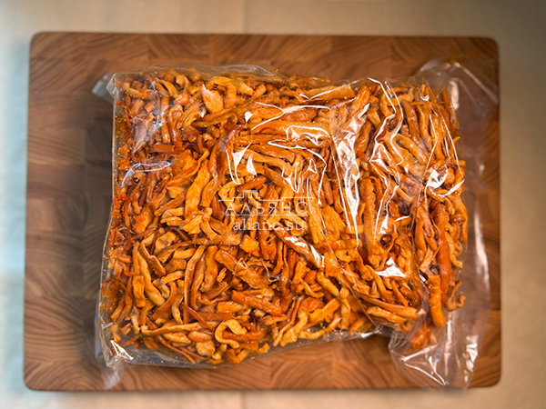 Нитка ЖАРЕНАЯ "Тайский перец" Oktobersnack 1 кг (сырный продукт) в Апрелевке