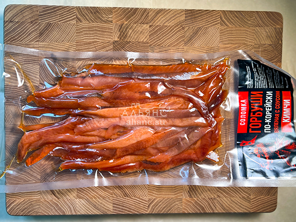 Горбуша соломка по-корейски в Апрелевке