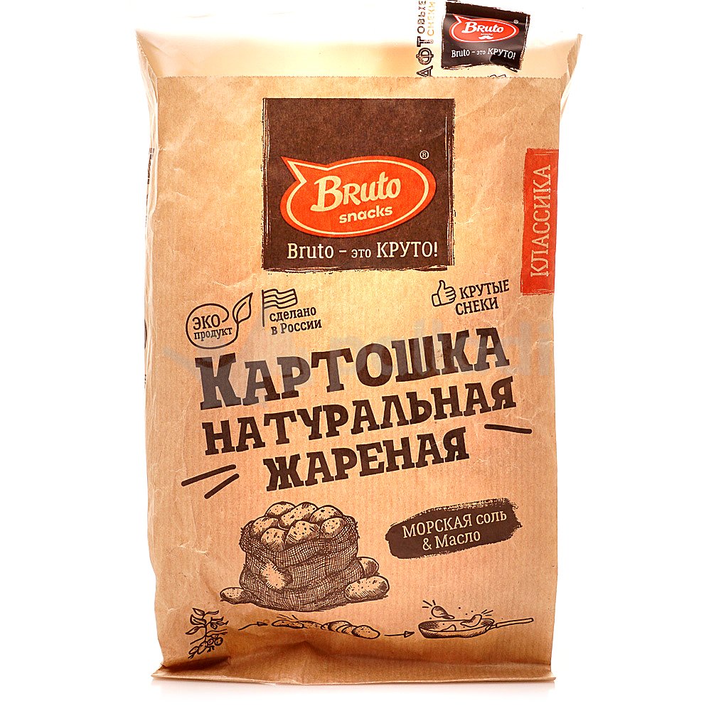 Картофель «Бруто» с солью 70 гр. в Апрелевке