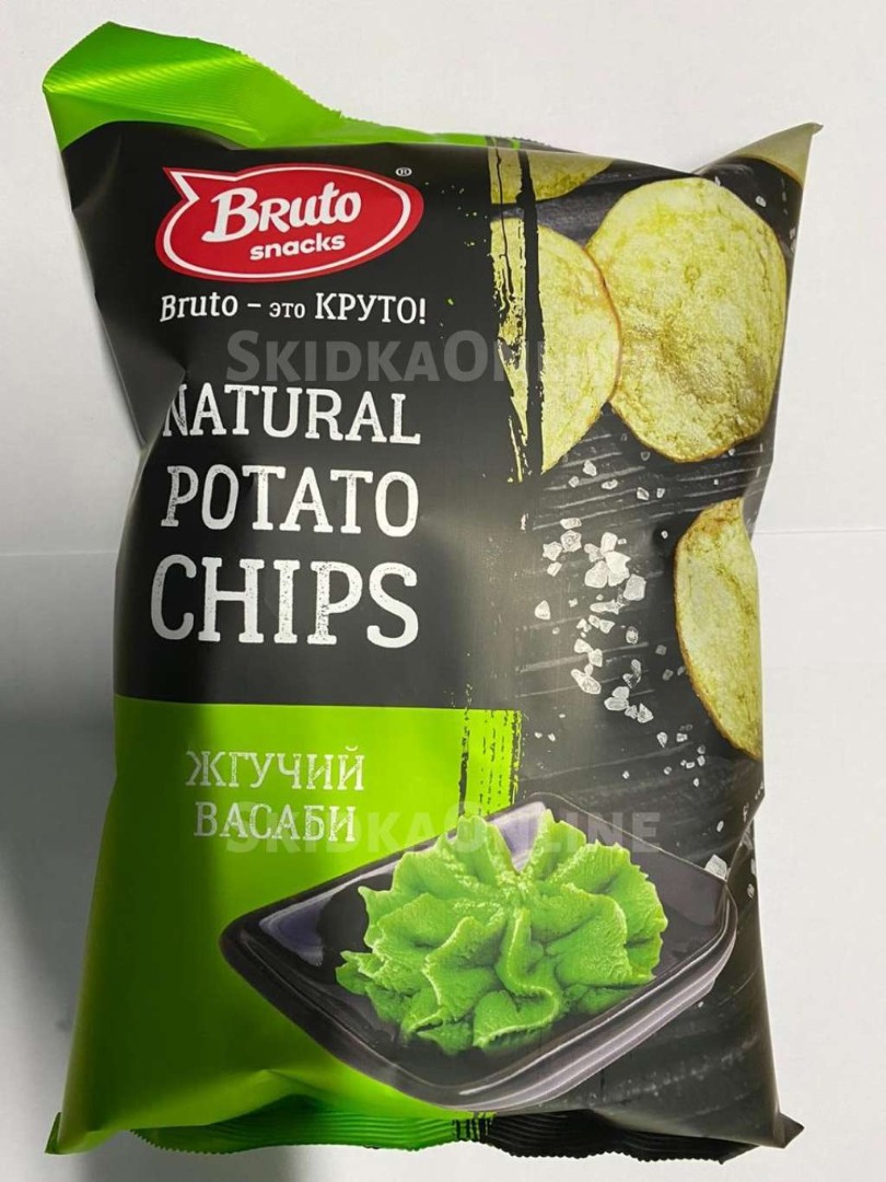 Картофель «Бруто» со вкусом васаби 70 гр. в Апрелевке