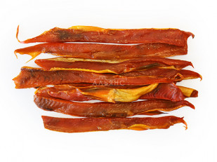 Юкола Толстолобика х/к: Горбуша теша (брюшки) холодного копчения