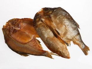 Тарань вяленая (Азовская): Карась холодного копчения